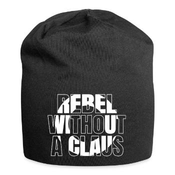 birthday present sayings christmas present - Jersey Beanie - black - Front