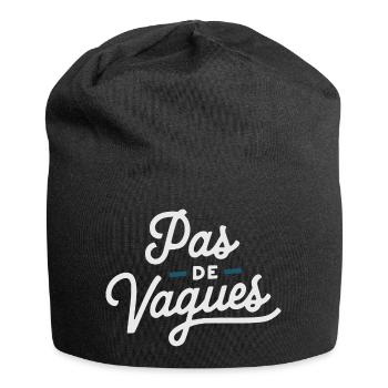 Pas de vagues - Bonnet en jersey - noir - Devant