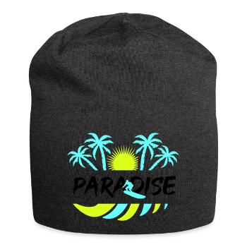 surf paradise - Jersey-Beanie - Anthrazit - Vorne