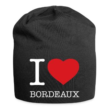 J’AIME BORDEAUX - Bonnet en jersey - noir - Devant