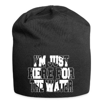 Humor Swim Funny Swimming Tshirts Apnea - Jersey Beanie - black - Front