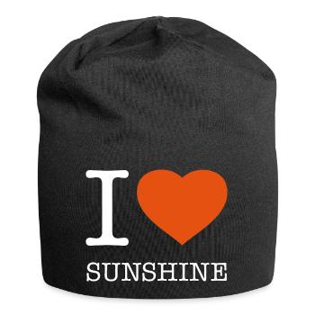 J’AIME LE SOLEIL SOLEIL - Bonnet en jersey - noir - Devant