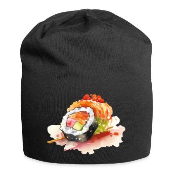 Sushi - Jersey-Beanie - Schwarz - Vorne