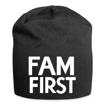 Fam First - Jersey Beanie - black - Front