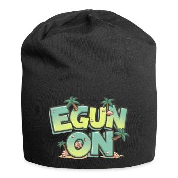 Egun On Basque Country Hello Basque Identity - Jersey Beanie - black - Front