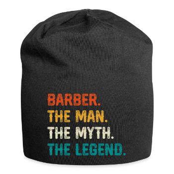 Barber Myth Legend Shirt - Jersey-Beanie - Schwarz - Vorne