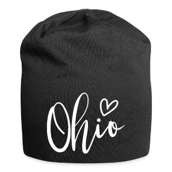 Ohio Heart Women’s Love Ohio - Bonnet en jersey - noir - Devant