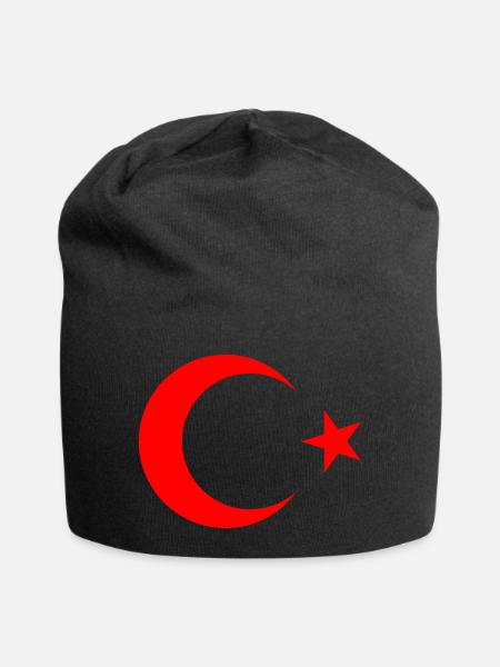 Ayyildiz - Jersey-Beanie - Schwarz