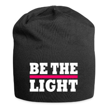 Be the light - Jersey Beanie - black - Front