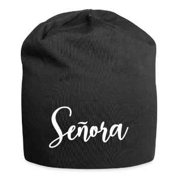 Señora Engagement Bride To Be Wedding Party - Jersey Beanie - black - Front