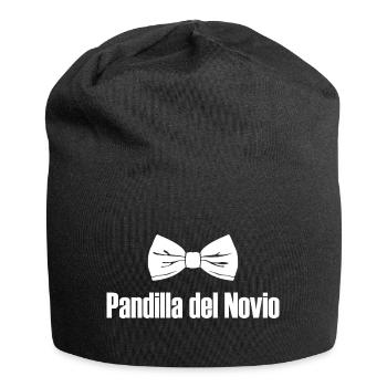 Pandilla del Novio Boyfriend Gang Groomsmen Gift - Jersey Beanie - black - Front
