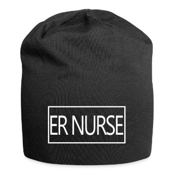 Infirmière des urgences fière étudiante en soins infirmiers diplômée - Bonnet en jersey - noir - Devant