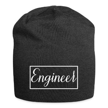 Ingenieur Stolzer Diplom-Ingenieurstudent - Jersey-Beanie - Anthrazit - Vorne