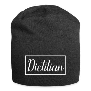 Dietitian Proud Graduated Dietitian Student - Jersey Beanie - charcoal grey - Front