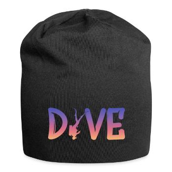 Dive, Diver, Scuba Diving - Jersey-Beanie - Schwarz - Vorne