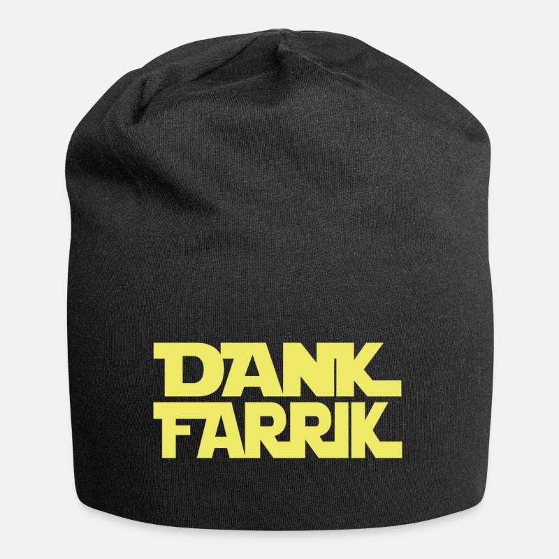 Dank Farrik - Jersey-Beanie - Schwarz