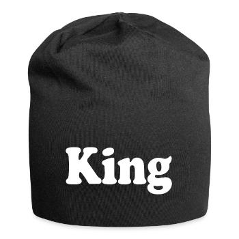 King - Jersey Beanie - black - Front