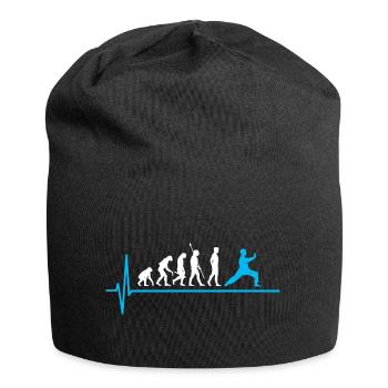 Qigong tai-chi Chigong Kampfkunst Meditation - Jersey-Beanie - Schwarz - Vorne