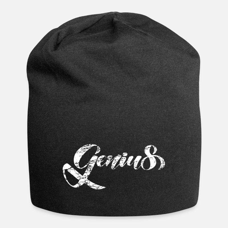 Génie - Bonnet en jersey - noir