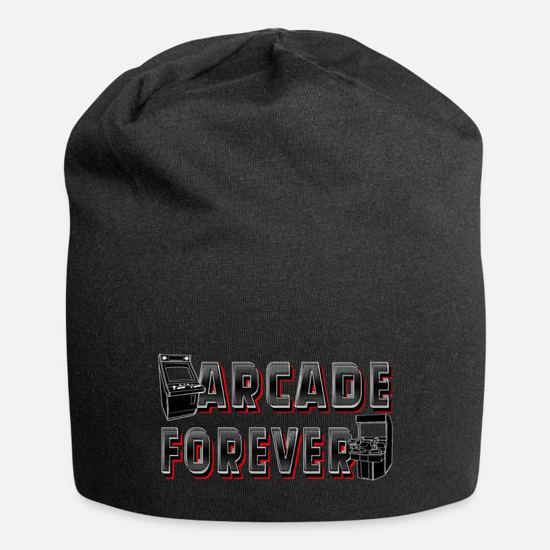 ARCADE FOREVER - Bonnet en jersey - noir