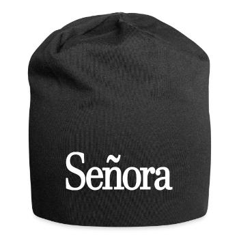 Señora Engagement Bride To Be Wedding Party - Jersey Beanie - black - Front