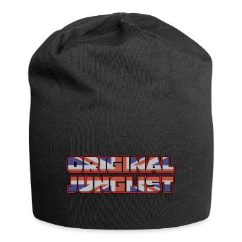 DNB | Original Junglist Union Jack - Jersey Beanie - black - Front