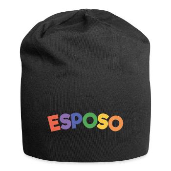 Esposo Husband To Be Groom Married Men Wedding - Jersey Beanie - black - Front