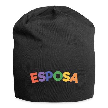 Esposa Cool Wife To Be Bride Couple Wedding Gift - Jersey Beanie - black - Front