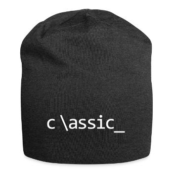 Classic - Jersey Beanie - charcoal grey - Front