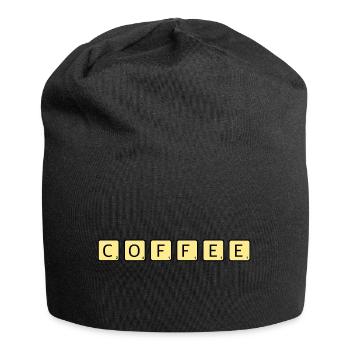 Coffee | espresso, cappuccino, intermission, party - Jersey Beanie - black - Front