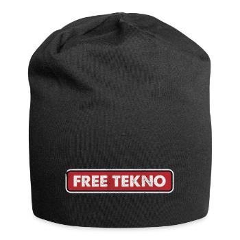 Tekno Underground Electronic Beats gratuits - Bonnet en jersey - noir - Devant