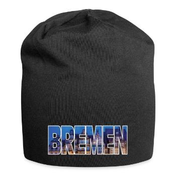 Brême - Bonnet en jersey - noir - Devant