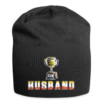 Mari Mariage Hommes Idée cadeau Mariage Mariage - Bonnet en jersey - noir - Devant