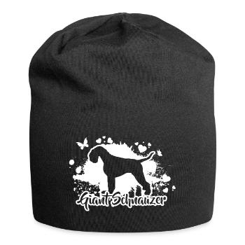 GIANT SCHNAUZER Chien Wilsigns - Bonnet en jersey - noir - Devant