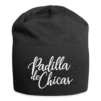 Padilla de Chicas Bride's Gang Bridesmaid Wedding - Jersey Beanie - black - Front
