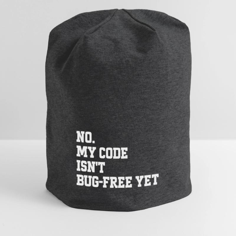 Humor Programmer Coder Bugs Gift Developer Jersey Beanie