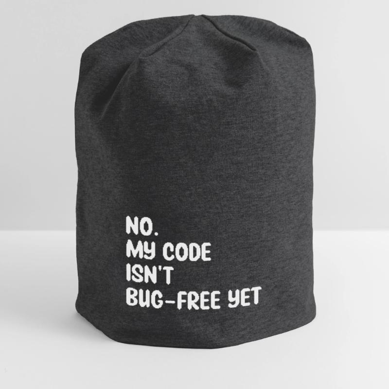 Humor Programmer Coder Bugs Gift Developer Jersey Beanie