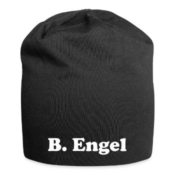 B. Engel - Jersey-Beanie - Schwarz - Vorne