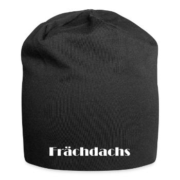 Frächdachs - Jersey-Beanie - Schwarz - Vorne