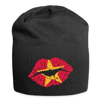 Kissing mouth (Vietnam) - Bonnet en jersey - noir - Devant