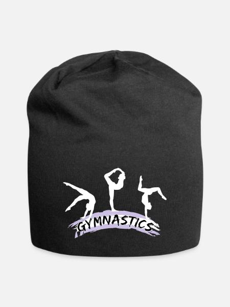 Gymnastique, gymnastes - Bonnet en jersey - noir