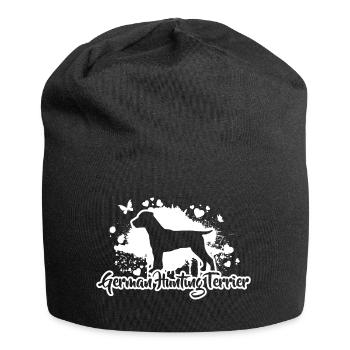 GERMAN HUNTING TERRIER Dog Wilsigns - Jersey Beanie - black - Front