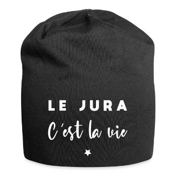 Le jura c est la vie - Bonnet en jersey - noir - Devant