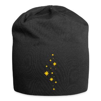 Ciel étoilé - Bonnet en jersey - noir - Devant
