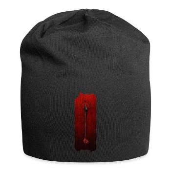 Piercing Precision: Arrow - Jersey Beanie - black - Front