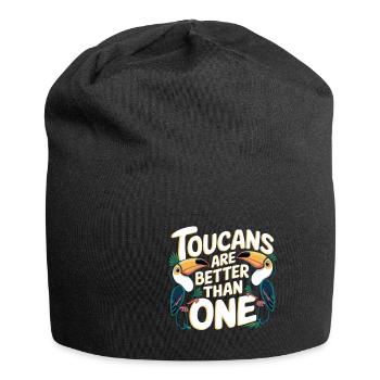 Toucans Are Better Than One 6 - Jersey-Beanie - Schwarz - Vorne