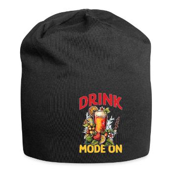 Drink Mode On 2 - Jersey-Beanie - Schwarz - Vorne