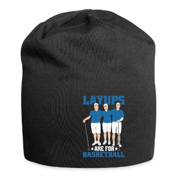 Layups Are For Basketball 6 - Jersey-Beanie - Schwarz - Vorne