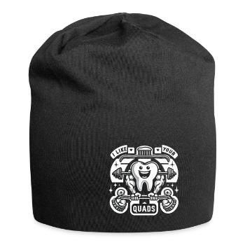 I Like Your Quads 16 - Jersey-Beanie - Schwarz - Vorne