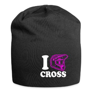 Motocross - Jersey-Beanie - Schwarz - Vorne